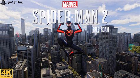 Marvel S Spider Man 2 PS5 Across The Spider Verse Suit Free Roam