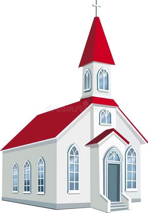 Little County Christian Church Stock Vector - Illustration of holy ...