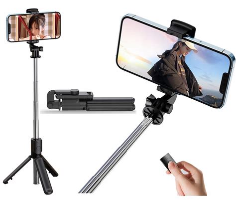 Selfie Stick Statyw Tripod Uchwyt Kijek Z Pilotem Sklep Opinie Cena