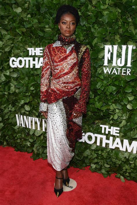 Danielle Deadwyler Stuns in McQueen at the 2024 Gotham Awards • CelebMafia
