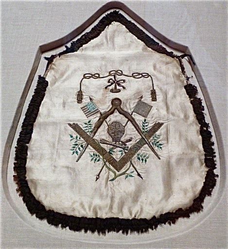 The Magpie Mason ‘washingtons Apron At Mt Vernon