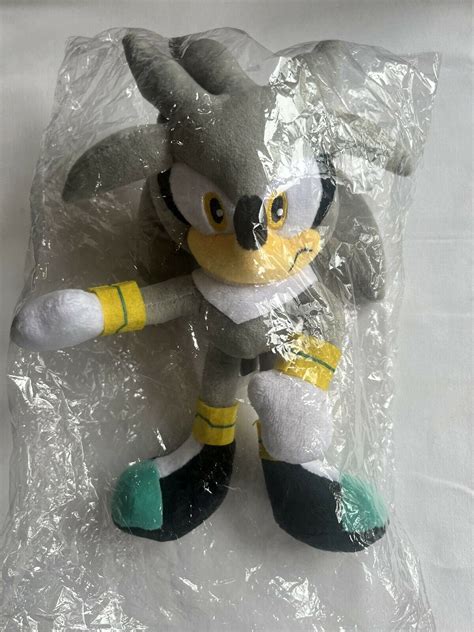 Mavin Sonic The Hedgehog Silver Sonic Plush Stuffed Toy