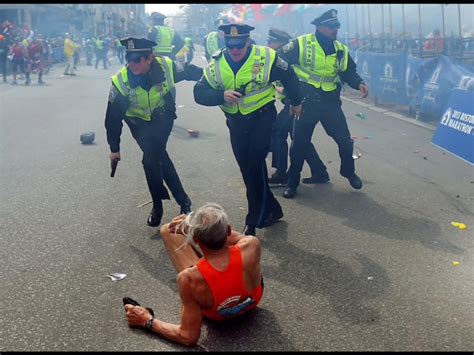 Aftermath Of Boston Marathon Bombing One Of Pictures Of The Decade