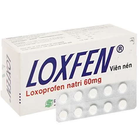 Loxfen Loxoprofen Sodium 60mg Tablets in Tanzania | Yebi Health