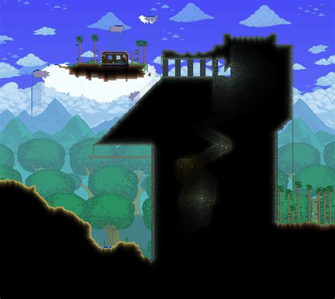 Terraria Dungeon Entrance