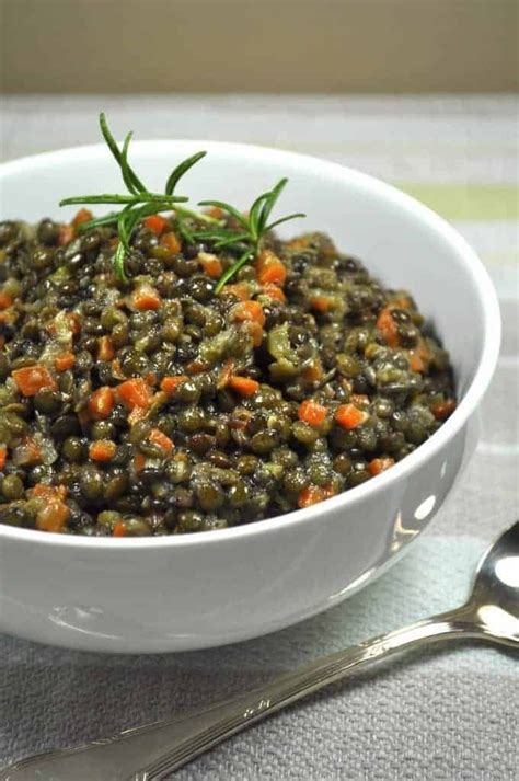 Lentil Ragout French Puy Lentil Side Dish Recipe Lentil Side Dish