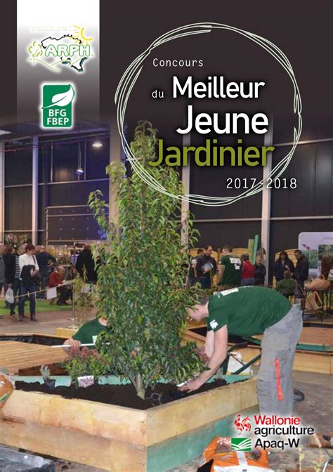 Calam O Brochure Concours Du Meilleur Jardinier