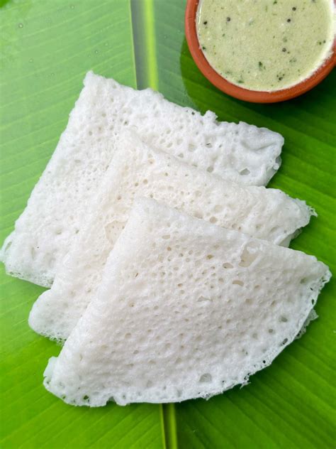 Neer Dosa Recipe - Indian Veggie Delight