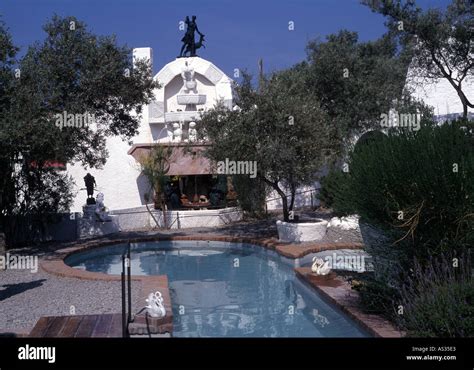 Port Lligat Dali Museum Garten Stock Photo Alamy