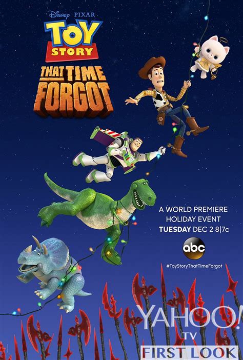 New Toy Story That Time Forgot Poster Has The Cast Flying High New