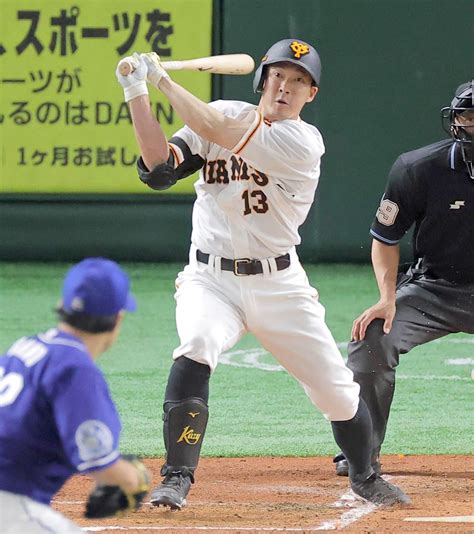 【巨人】梶谷隆幸が先制打 試合前まで打率1割台と苦しむ男に光 スポーツ報知