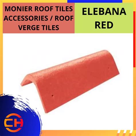 MONIER ROOF TILES ACCESSORIES/ ROOF VERGE TILES ELEBANA RED Kuala Lumpur (KL), Malaysia ...