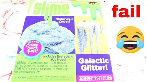 Diy Nickelodeon Slime Kit Youtube