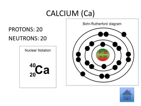 Calcium Bohr Model