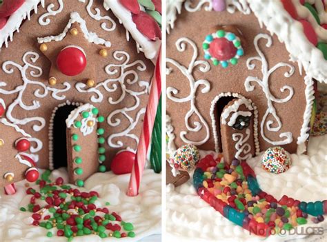 Casitas De Jengibre Para Navidad [gingerbread Houses] No Solo Dulces