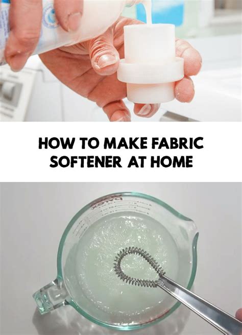 How To Make Fabric Softener At Home Homemade Fabric Softener Fabric