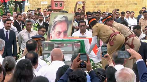 Ratan Tata Funeral Mortal Remains Reaches Worli Crematorium Black