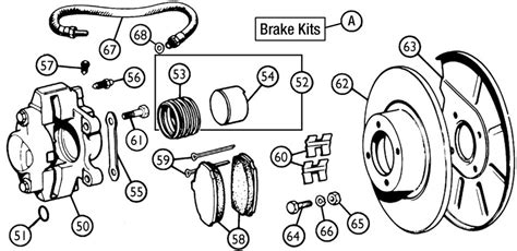 Front Disc Brake Components Moss Motors