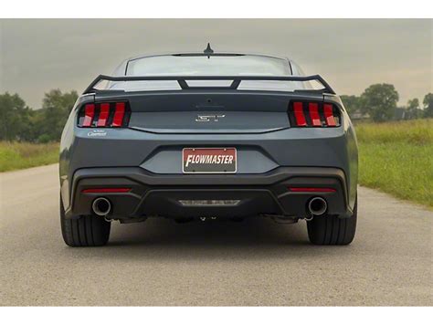 Flowmaster Mustang Outlaw Axle Back Exhaust System With Polished Tips