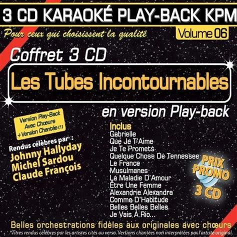 P Yta Kompaktowa Coffret Cd Karaok Play Back Kpm Les Tubes