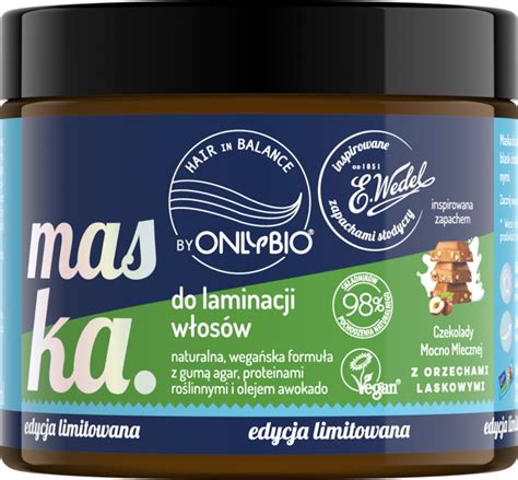 Onlybio Maska Do Laminacji Czekoladowo Orzechowa Ml Drogeria