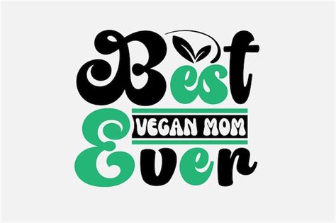 Premium Vector | Vegan svg design