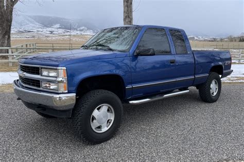 1997 Chevrolet K1500 Silverado Z71 4x4 For Sale On Bat Auctions Sold For 21 000 On April 6