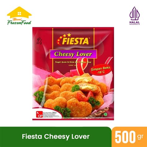 Jual Fiesta Nugget Cheesy Lover 500gr Shopee Indonesia