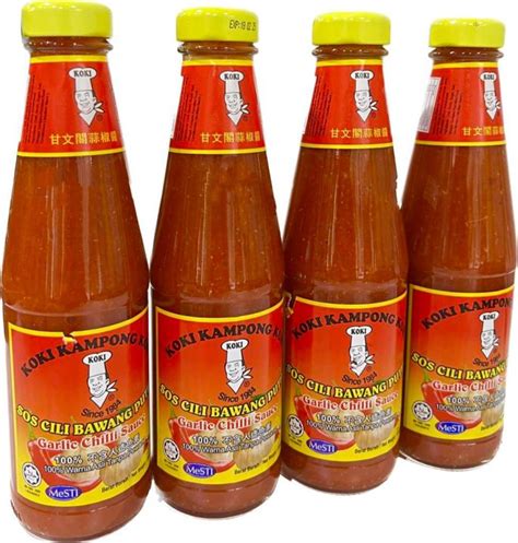 Koki Kampung Koh Garlic Chili Sauce 320g 甘文阁 KOKI 蒜头辣椒酱 320g Lazada