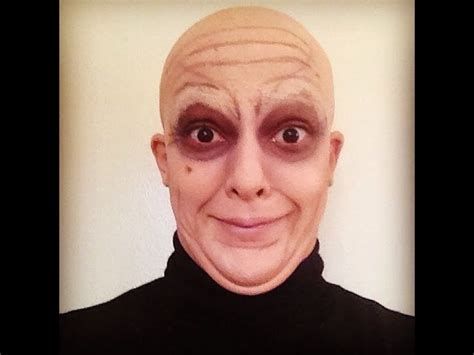 Uncle Fester Makeup - Bios Pics