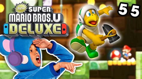 New Super Mario Bros U Deluxe Ep55 Mother Goose Club Let S Play Youtube