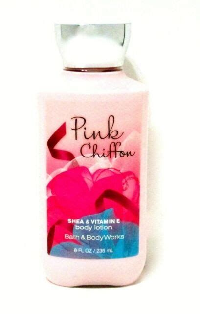 Bath And Body Works Pink Chiffon Body Lotion ~ 8 Oz ~ Ships Free Ebay