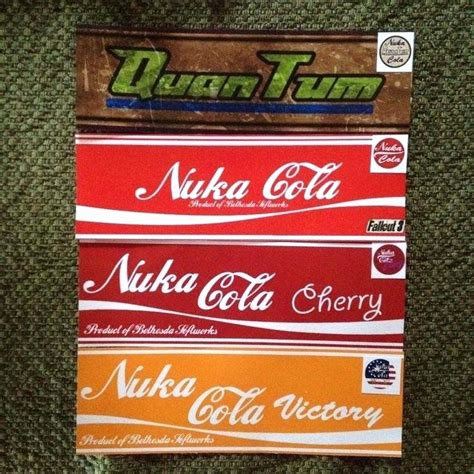 Nuka Cola Quantum Label Template