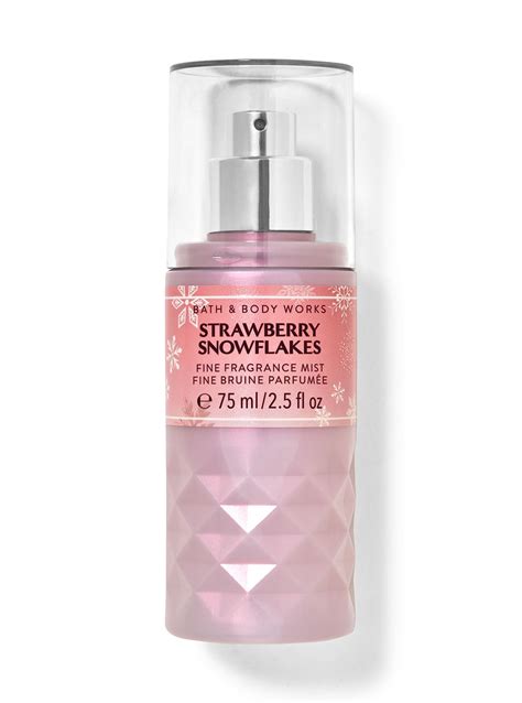 Strawberry Snowflakes Travel Size Fine Fragrance Mist Bath And Body Works