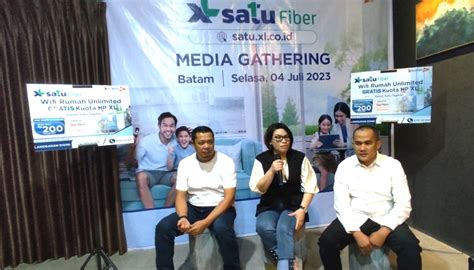 Perkuat Jaringan Konvergensi Di Sumatera Xl Satu Fiber Hadir Di Batam