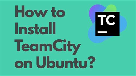 How To Install Teamcity On Ubuntu Ec Setup Teamcity On Ubuntu With