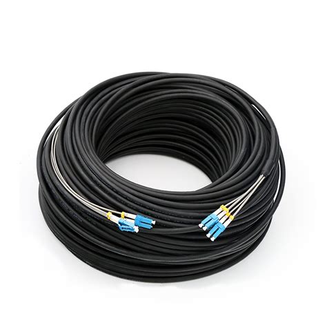 Oem Cpri Armored Fiber Optic Patch Cord 4c Outdoor Patch Cord