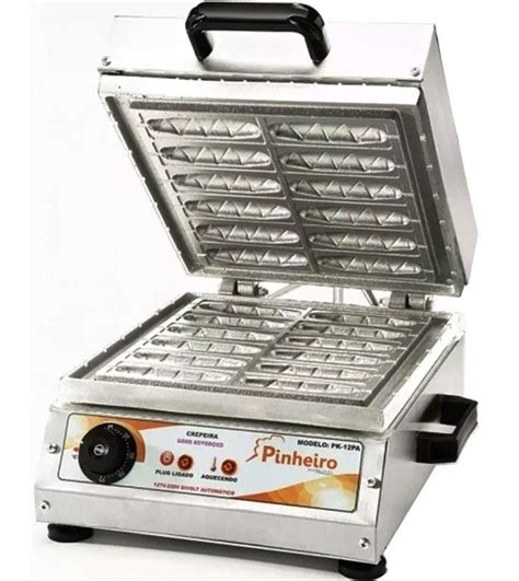 Maquina Para Crepe No Palito - Máquina De Crepe No Palito 12 Cavidades Bivolt 180 Unid/hora ...