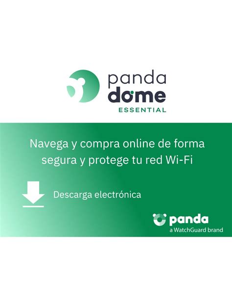 Panda Dome Essential Seguridad De Antivirus Licencia S A O S