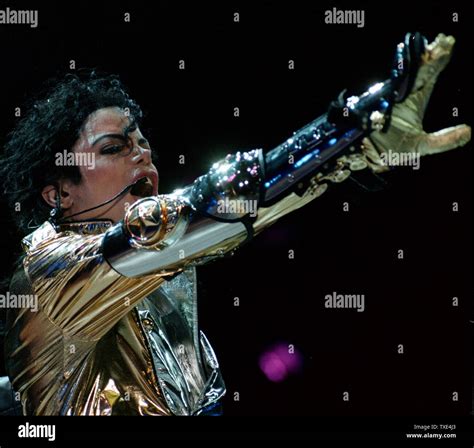 Foto De Archivo La Estrella Del Pop Estadounidense Michael