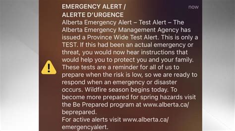 ‘is Alberta Glitching Provinces Emergency Alert System Sends