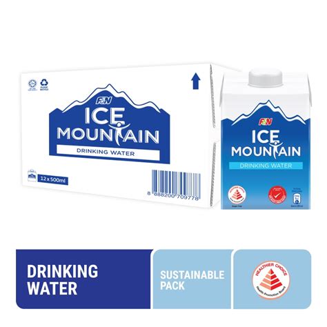 Ice Mountain Drinking Water Tetra Ml X F N Life