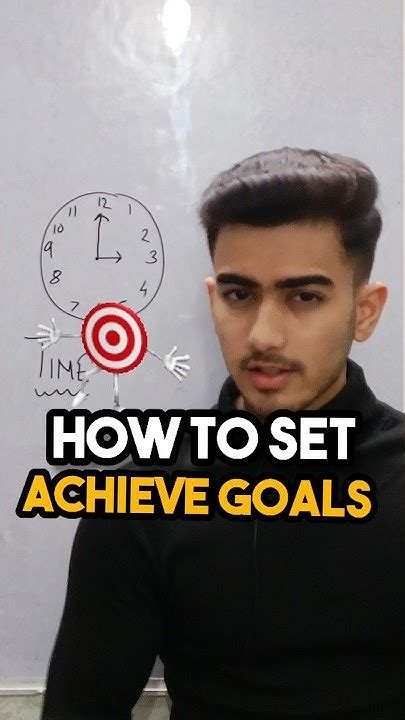 2023 Goal Setting How To Achieve Your Goals Just Follow This Concept Shorts Achieve Goals