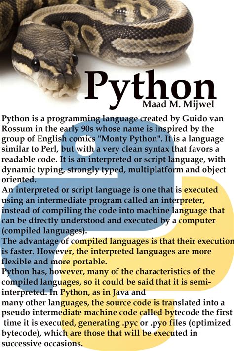 (PDF) Python poster