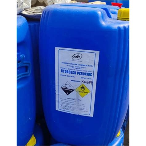 50 Percent Gacl Liquid Hydrogen Peroxide Grade Industrial Grade At Best Price In Muzaffarnagar