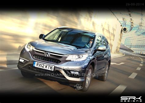 2015 Honda CR V Facelift IAB Rendering