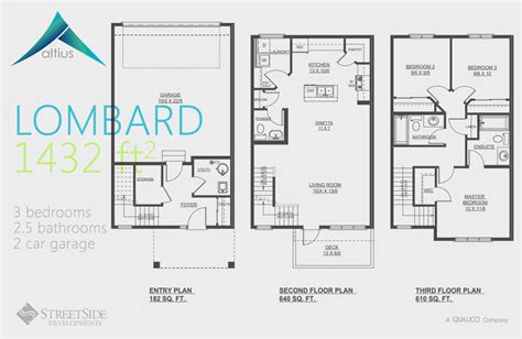 Crystallina Townhomes By StreetSide Developments 24 Lombard Floor