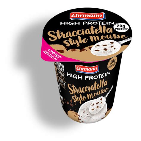 High Protein Mousse Stracciatella Style Ehrmann Fi