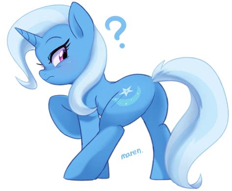 2489832 Safe Artist Maren Trixie Pony Unicorn Butt Female