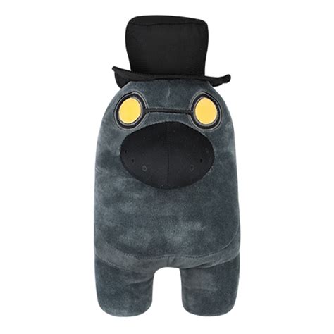 Among Us Plushie Black Hat | Martinex